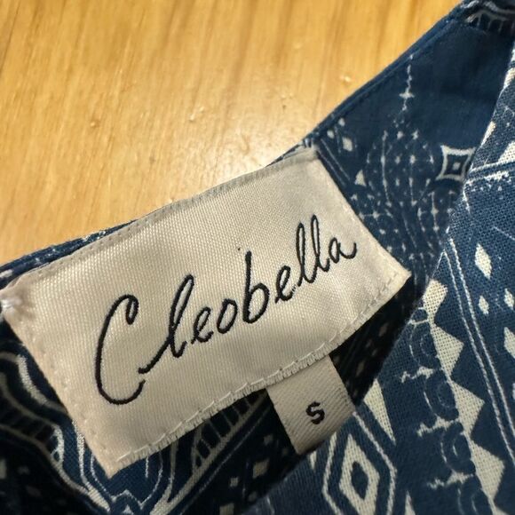 Cleobella Cotton Tribal Cropped Tank Top Mini Shorts Set Women’s SIZE SMALL - Picture 11 of 11